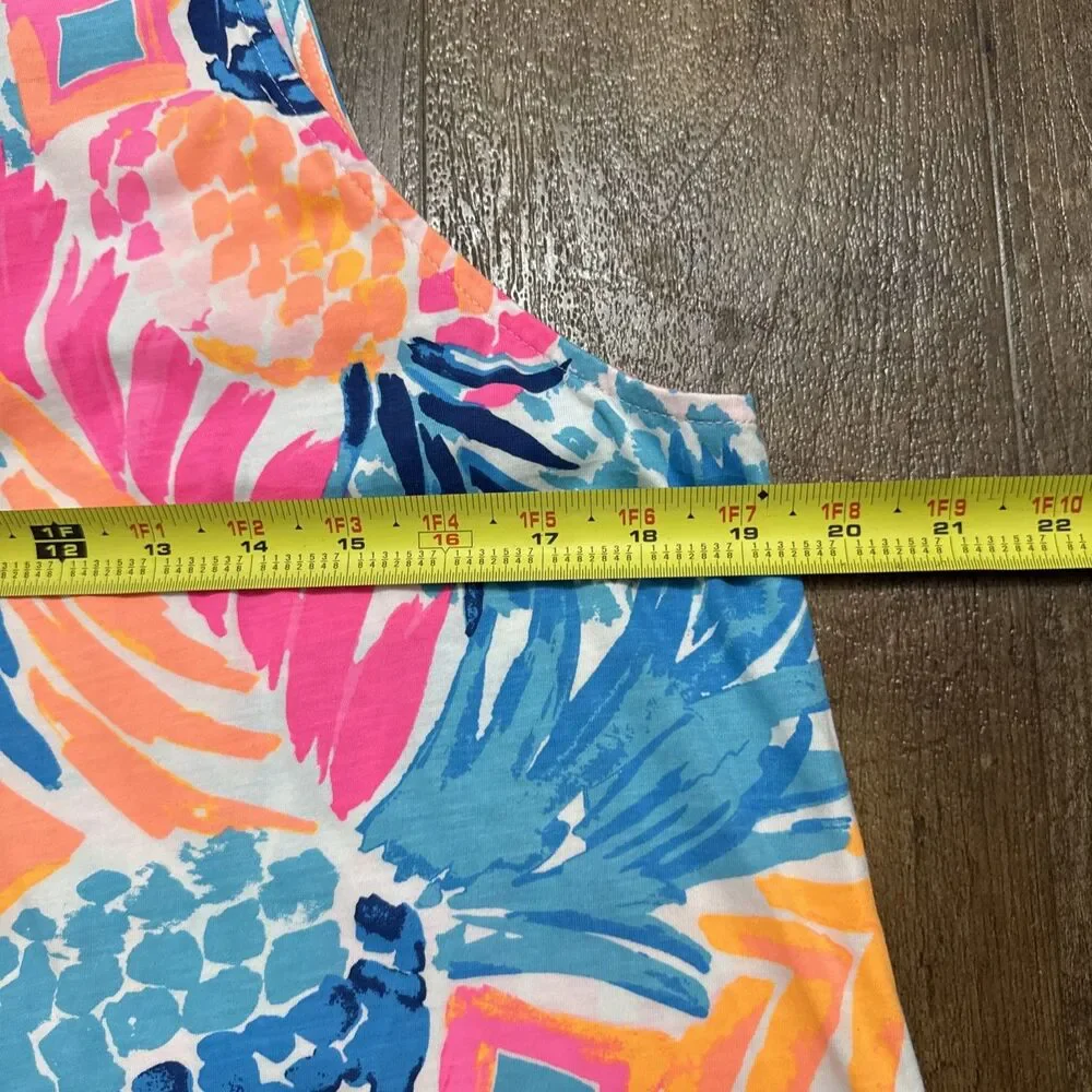 Lilly Pulitzer Margot Swing Dress in Goombay Smashed Pineapple Size Large - Picture 6 of 13